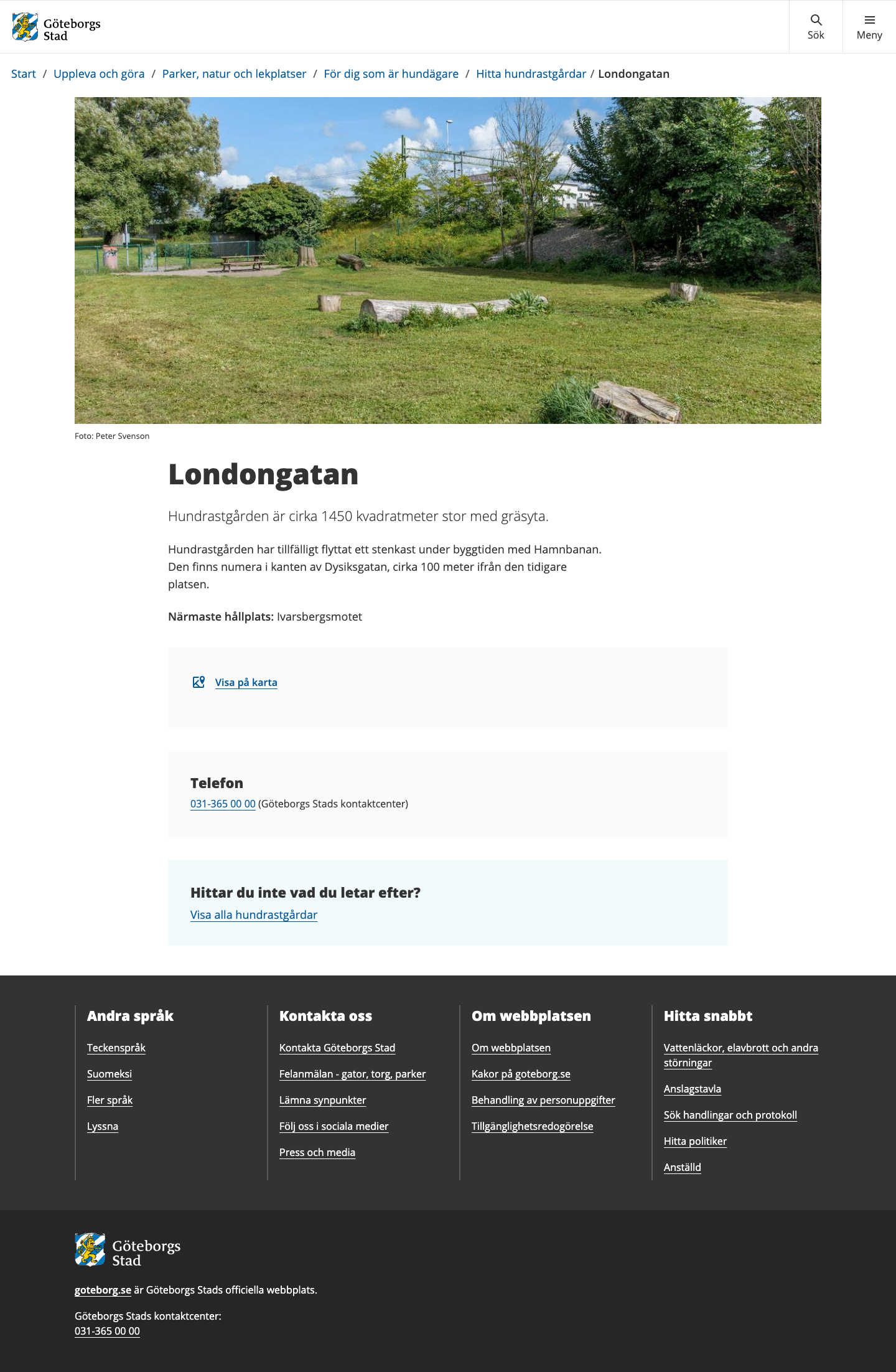 Londongatan hundrastgård